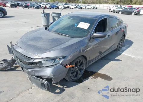 2019 Honda Civic Sport из США, поврежденный, VIN 2HGFC2F89KH500281